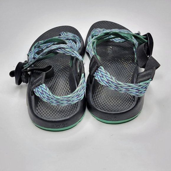 Chacos Womens Size 6 Woman’s Z/cloud x2 Sandal Green Purple - Picture 5 of 7